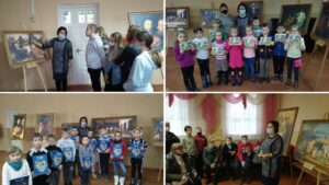 exhibition of paintings by famous artists about the Life of Jesus 